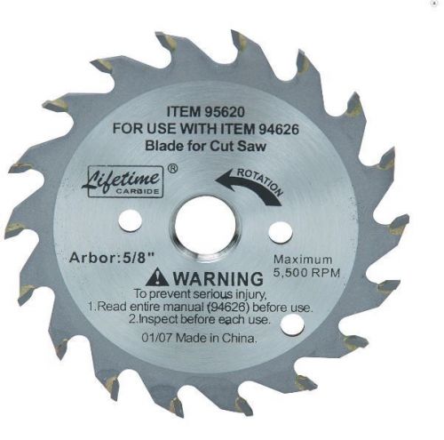 3-3/8&#034; blades for circular toe kick saw tool remove flooring 5/8&#034; arbor size new for sale