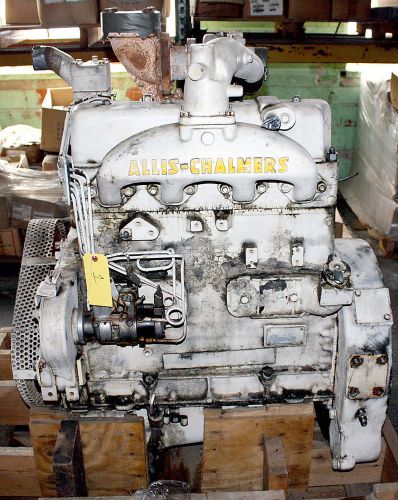 Allis Chalmers 7000 4 Cylinder Diesel Engine Used Serviced Runs AC7K1