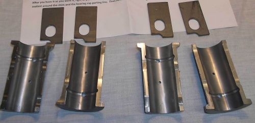 4 piece Main Bearing Set  John Deere 1.5 HP E Hit Miss Gas Engine New Design