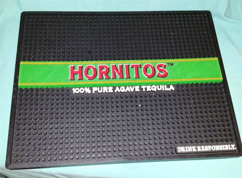 Gently Used HORNITOS AGAVE TEQUILA Square BAR MAT *STURDY*