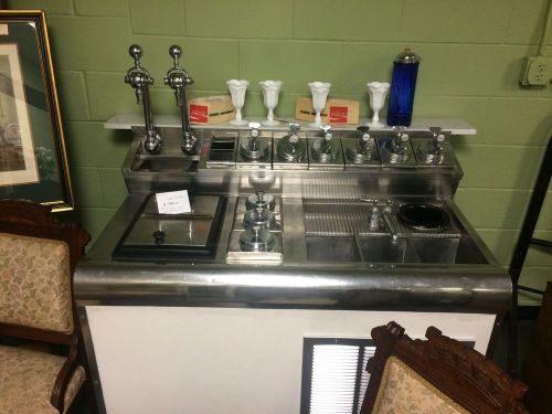 Antique Soda Fountain came from Churhill Downs in KY