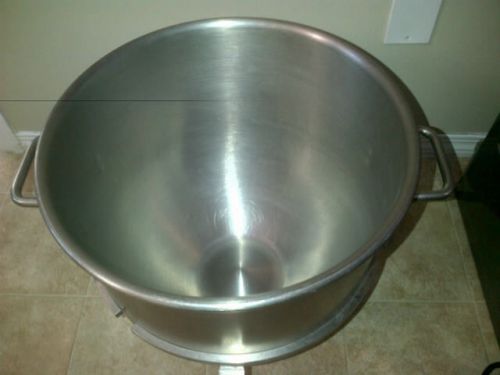 Vmlhp40 hobart 40 quart dough mixer bowl  stainless steel for sale