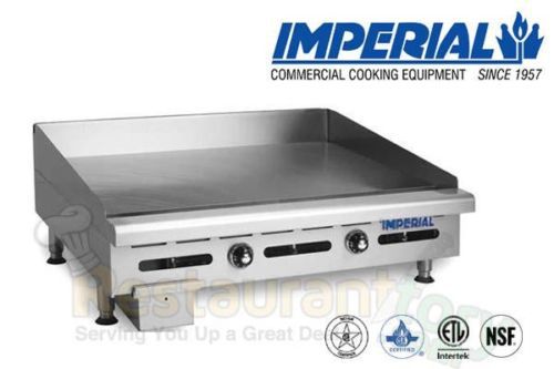 Imperial comm griddle thermostat heavy duty 24&#034;  plate nat gas model itg-24 for sale