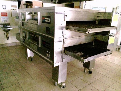 PS770  Middleby Marshall WOW Double Stack Pizza Conveyor Ovens