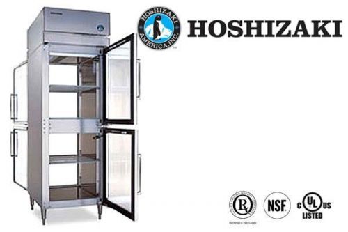 Hoshizaki commercial refrigerator pro series 1 sec half glass door ptr1-sse-hghg for sale
