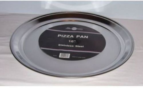 NEW Stainless Steel Pizza Pan - 16 Inch Diameter