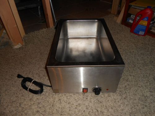 &#034;EUC&#034; Restaurant Commercial Grade Full Size Heavy Duty Food Warmer / Steamer Pan