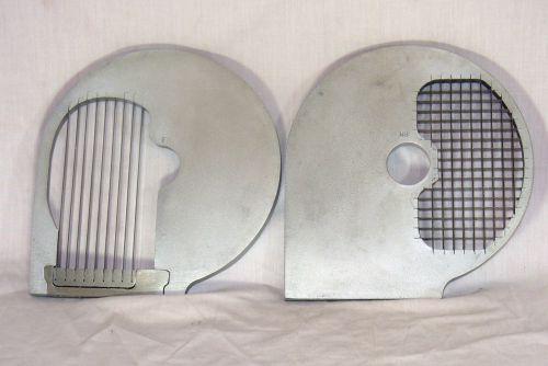 Lot 2 Pcs,TV0B008 8mm Batton Strip Disc For Slice &amp; Cube  Vegetable Cutter .