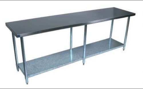 Work table food prep worktable restaurant supply stainless steel 2&#039;x 8&#039; nsf for sale