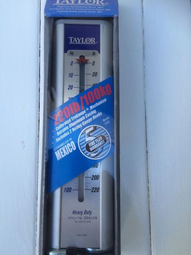 Taylor 3322 220 LB Industrial Hanging Scale