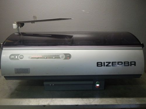 BIZERBA BRS-38 AUTOMATIC BREAD SLICER