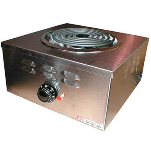 APW CHP-1A Hotplate, Single Burner, Flat Element, Heavy Duty Countertop, Electri