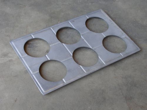 HEAVY DUTY ALLUMINUM ADAPTER PLATE FOR FOOD WARMER