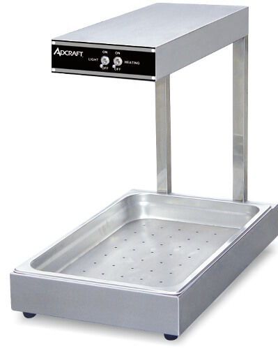 Adcraft (idw-940w) infrared display food warmer, raised base, stainless, 120v for sale