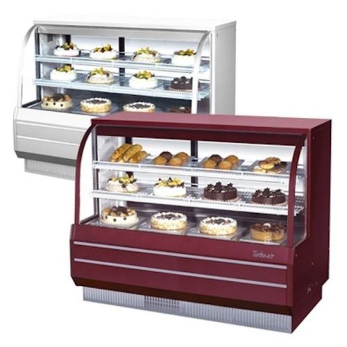 NEW Turbo Air 60&#034; Dry Bakery Case with Curved Glass!!