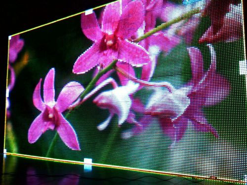 New 3.1m by 1m p16 rgb full color outdoor led sign display free shipped by sea for sale