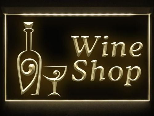 CD033 Y Wine Shop Sale Pub Bar LED Light Sign