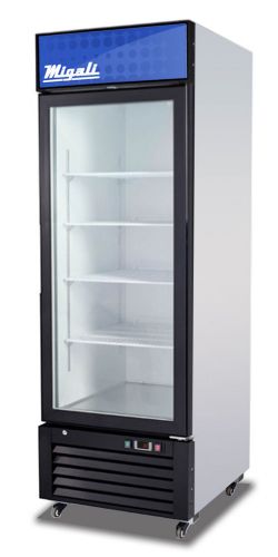 Migali c-23rm, reach in cooler - one hinged door, 23 cu/ft *** free shipping *** for sale