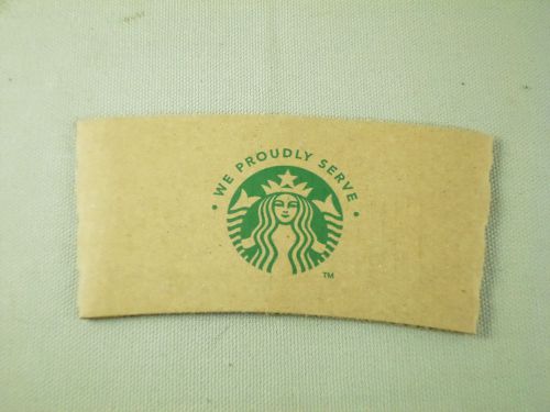 Starbucks Cup Sleeve SKU#11003101 For 12/16/20 Oz Hot Cups 1200 Count