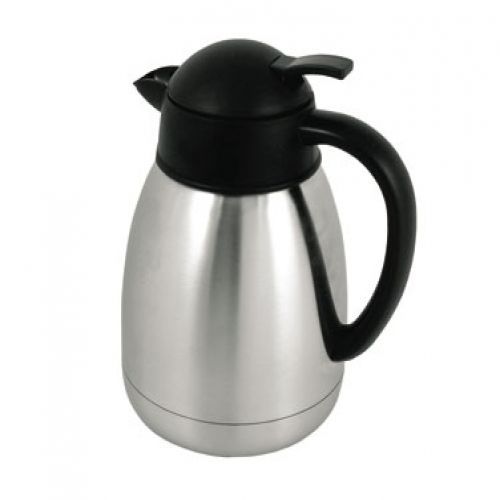 SA-12X Stainless Steel 1.2 Liter Coffee Server with Push Button Top