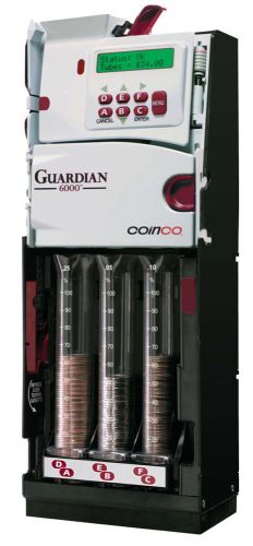 Refurbished! coinco guardian 6000 g6xus 6 tube coin changer for sale