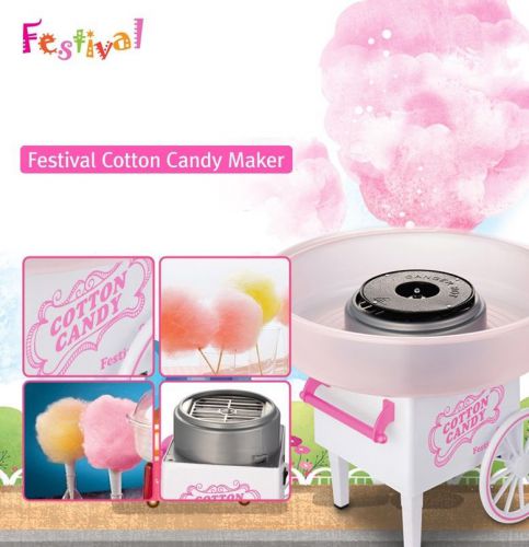 Electric cotton candy sugar candyfloss floss maker machine festival children for sale