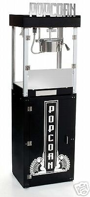 New metropolitan black 6 oz. popcorn popper &amp; pedestal for sale