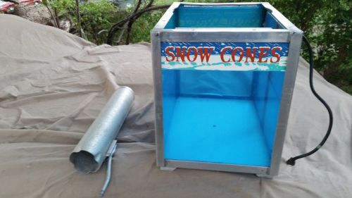 SNO CONE CHEST ONLY SEE PICTURES FREE SHIPPING!