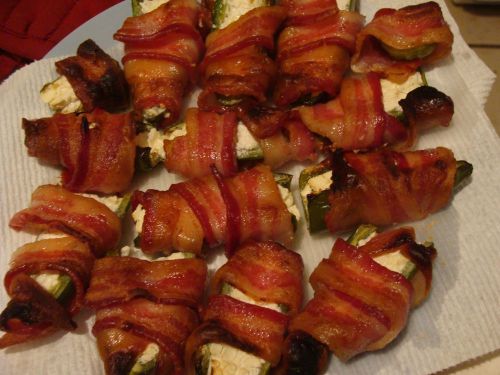 American Food Baked Bacon-Wrapped Jalapeno Poppers Digital Delivery Recipe