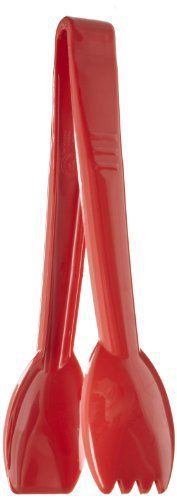 New carlisle 460905 red 9-1/32-inch carly salad tong (case of 12) for sale
