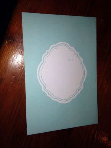 46 Turquoise Envelopes Side Open 4x6 Decorative