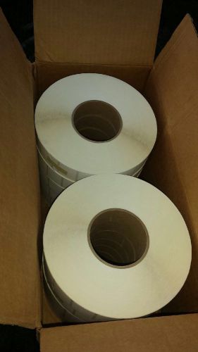1.25x1.125 white Printer Labels 1 Roll
