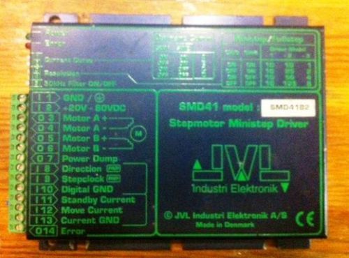 JVL industri elektronik SMD41B2 step stepper motor driver. ministep driver