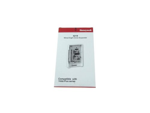 Nib honeywell 4219 control panel wire 8 zone expander for alarm units for sale