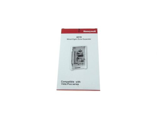NIB HONEYWELL 4219 Control Panel Wire 8 Zone Expander for Alarm Units