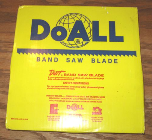 Doall Dart 1&#034; Band Saw Blade 100FT NIB    8 pitch/ .058 set/ .035 gage!