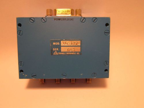 TRIANGLE MICROWAVE TL-1074 RF POWER DIVIDER 4-WAY