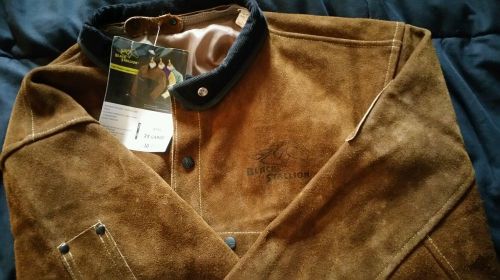 Black stallion cowhide welding cape sleeve