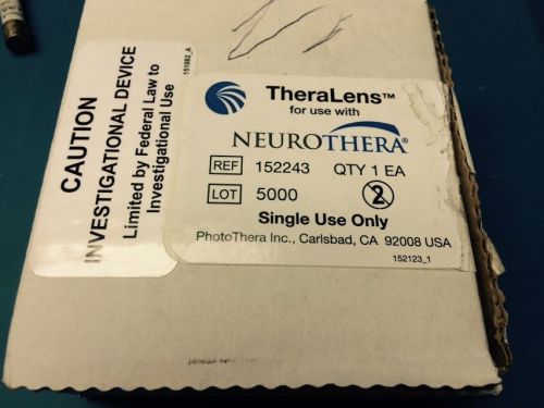 TheraLense NeuroThera REF 152243 Lense, for USE with Laser System 006