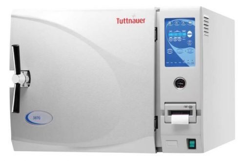 New Tuttnauer 3870EAP Sterilizer Automatic Large Capacity Autoclave W Printer