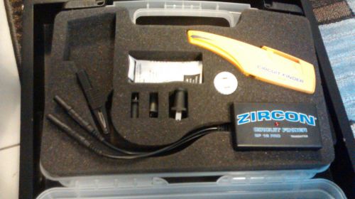 Zircon cf12 pro circuit breaker finder with professional accessories for sale