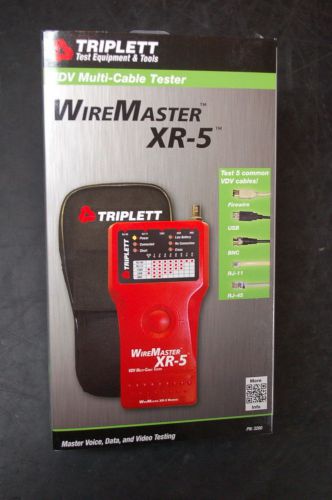 Triplett 3260 WireMaster XR-5 5 Cable Tester (NOS)