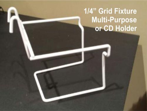 Grid Fixture Multi-Purpose/CD Shelf (12 Pieces)