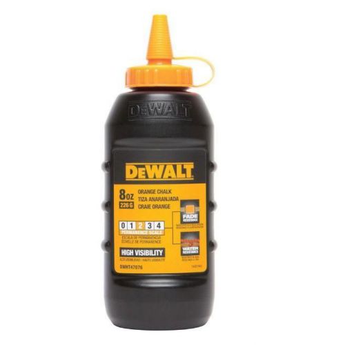 Dewalt 8 oz. chalk in orange dwht47076 for sale