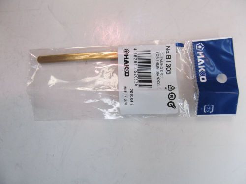 Hakko b1305 1.6mm cleaning drill with holder for sale