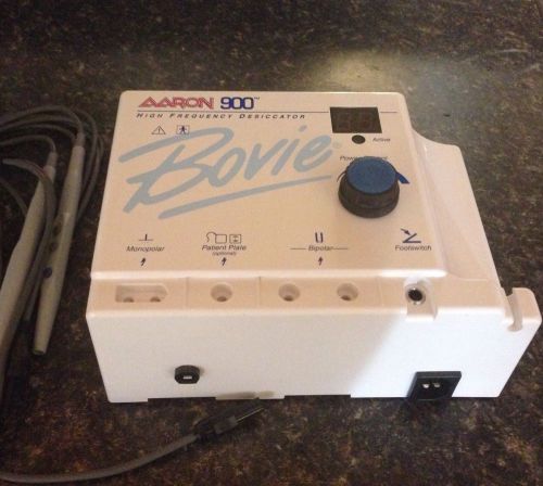Aaron Bovie A900 High Frequency Desiccator 900 Bovi HYFRECATOR handpiece