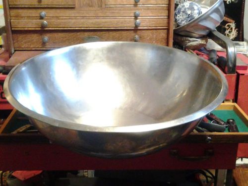 Stainless Steel Large Bowl 18&#034;