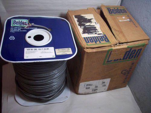 INDIANA SHOP FIND=1000 FEET BELDEN COMMUNICATIONS CABLE-9 CONDR.=SHIELED =24AVG.