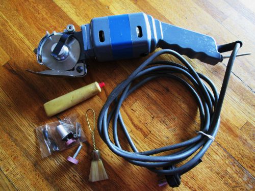 CONSEW TUFFY POWER SHEAR model 508 w/sharpener + more excellent used condition