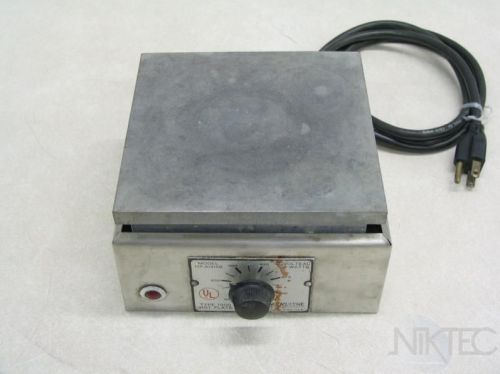 THERMOLYNE TYPE 1900 ALUMINUM TOP HOT PLATE HP-A1915B (GOOD CONDITION)